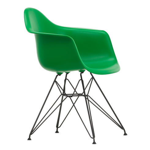 Cadeira de Braços em Plástico Eames DAR / Base Preta